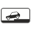Дорожный знак 8.6.6 «Способ постановки транспортного средства на стоянку» (металл 0,8 мм, I типоразмер: 300х600 мм, С/О пленка: тип А коммерческая)
